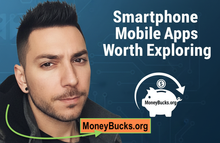 Smartphone Mobile Apps Worth Exploring Banner. moneybucks.org
