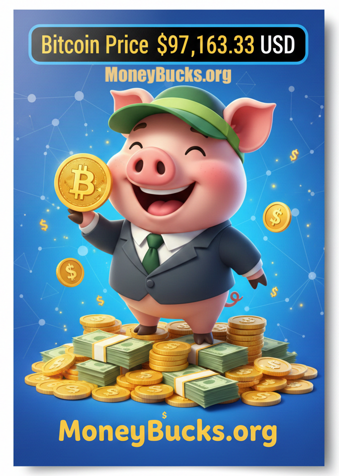 Bitcoin Price $97.163.33 USD. moneybucks.org