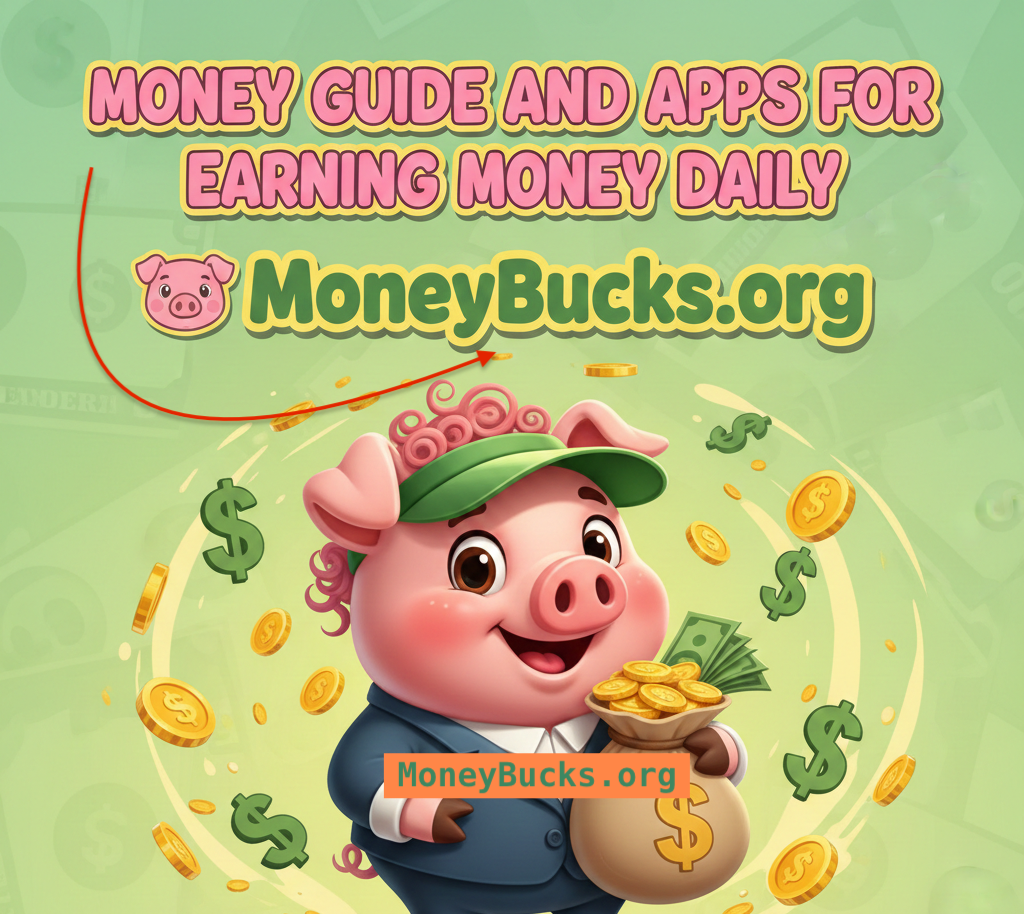 money guide and apps for earning money daily. moneybucks.org